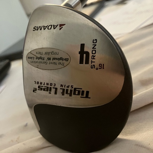 Adam’s Tight Lies 2 Spin Control 4 Wood 16 degrees
Right Handed - Picture 1 of 3